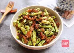 Illustration of how to make sprouts and green beans 11