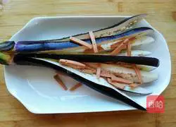 Illustration of how to make steamed eggplant with soy sauce 5