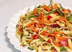 Cold salad/tofu Illustration of how to make leather 7