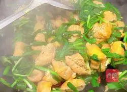 Stir-fried leeks with bean paste Illustration of how to do it 9