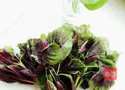 Illustration of how to make cold amaranth 1