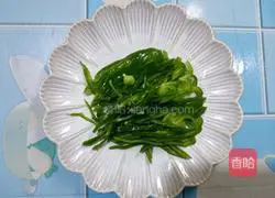 Illustration of how to make green pepper and potato shreds 4