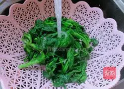 Illustration of how to cook shepherd's purse 5