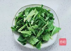 Illustration of how to make fried rapeseed with fresh mushrooms 3