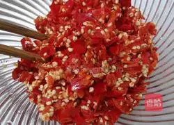 Illustration of how to make minced pepper sauce 4