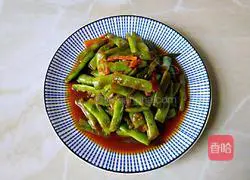Illustration of how to stir-fry green beans 10