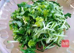 Illustration of how to make cold noodles 3