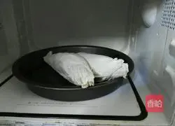 Microwave roasted sweet potatoes Illustration of how to do it 3