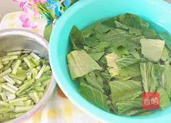 Illustration of how to make vegetarian stir-fried spring vegetables 2