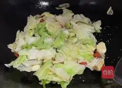 Illustration of hand-shred cabbage 8