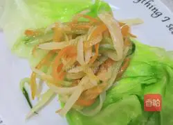 Illustration of how to make vegetable rolls 7