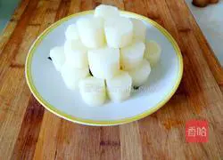 Illustration of how to make orange yam 8