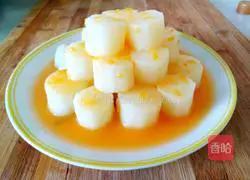 Illustration of how to make orange yam 9