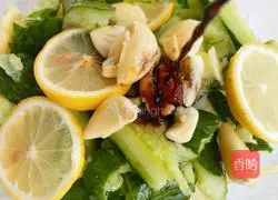 Illustration of how to make cold konjac and cucumber 8