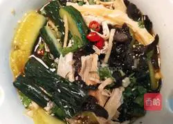 Illustration of how to make cold cucumber 10