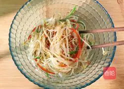 Illustration of how to make small mixed silver sprouts 14