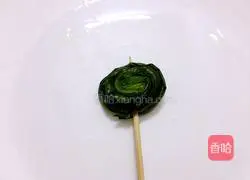 Illustration of grilled leeks 6