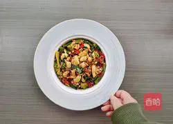 Illustration of how to make abalone slices with cold sauce 16