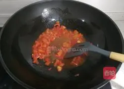 Illustration of how to make organic cauliflower with tomato sauce 7