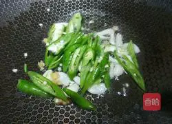 Illustration of how to make dried celery and eggs 4