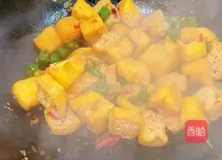 Illustration of how to make fried leeks with bean paste 7