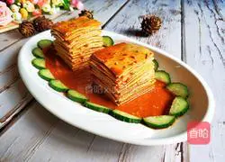 Illustration of Spicy Thousand Layer Tofu Skin 11