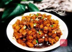 Illustration of how to make sweet and sour lotus root 9