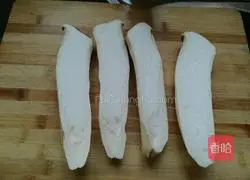 Illustration of how to make cold king oyster mushrooms 1