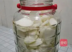 Illustration of how to make pickled radish, an appetizer that must be eaten all year round 4
