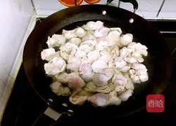 Illustration of how to make cold chicken gizzards 2