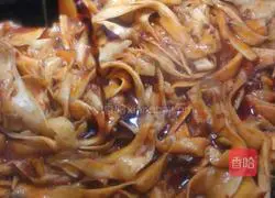 Illustration of how to make red oil King Oyster Mushroom 9