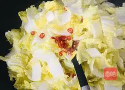 Illustration of how to make fried baby cabbage with local eggs 8