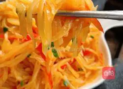 Hot and sour potato shreds recipe 8