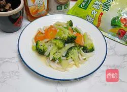Illustration of stir-fried seasonal vegetables 11