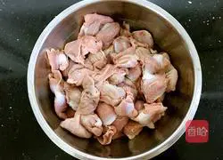 Illustration of how to make cold chicken gizzards 1
