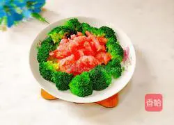 Illustration of how to make green trees and red flowers 9