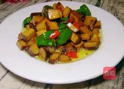 Illustration of how to make fried peppers with dried eggs 6