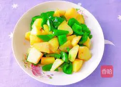 Illustration of how to make three fresh vegetables 10