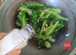 Illustration of stir-fried lettuce 6