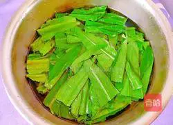 Garlic lettuce Illustration of how to do it 3