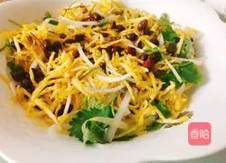 Illustration of three-strand fried beans 5