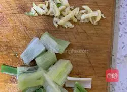Illustration of how to make fried tofu with cabbage 3