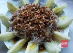 Garlic vermicelli dolls Illustrations of how to make dishes 11