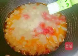 Illustration of how to make tomato stewed melon 9