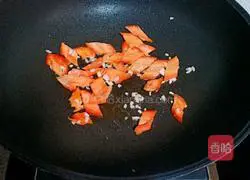 Illustration of making fungus and snow peas 5