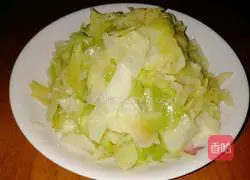 Illustration of how to make stir-fried cabbage 7