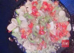 Spicy fried enoki mushrooms Practice illustration 6