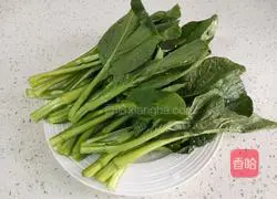 Illustration of how to make garlic cabbage 2