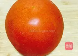 Illustration of how to make tomato tofu 1