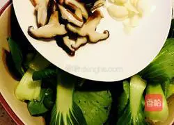 Illustration of how to make mushrooms and rapeseed 2